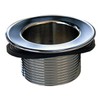 LASCO 03-5001 Bathtub Drain Shoe Strainer 1 1/2 Inch Coarse Chrome Plated