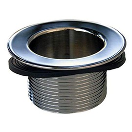 LASCO 03-5001 Bathtub Drain Shoe Strainer 1 1/2 Inch Coarse Chrome Plated