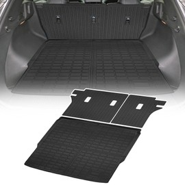 YEBOOCA Cargo Liner Compatible with 2025 Nissan Murano Trunk Mat Cargo Mat Back Seat Cover Protector (Backrest Mats+Trunk Mat)
