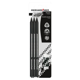 Eberhard Faber 510198 Pencils with Eraser – Box of 6