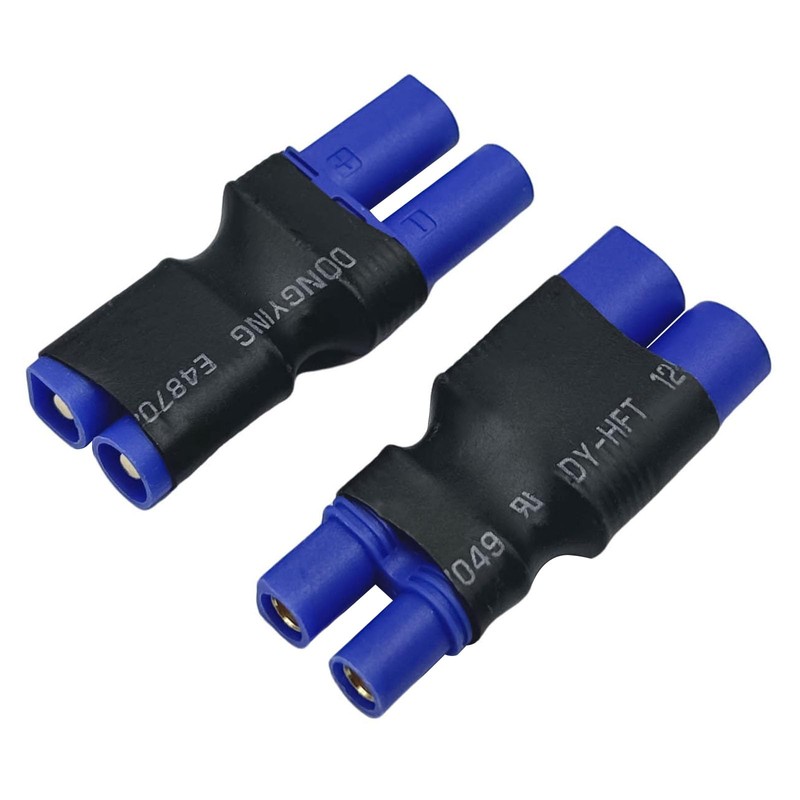 2Pairs EC3 to EC5 Male Female Connector Adapter for RC