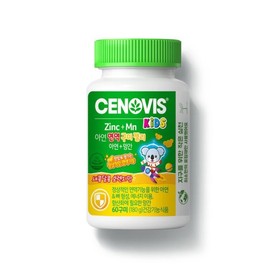 Cenobis Galleria Kids Zinc Immune Gummies Orange Flavor 60 Gummies, 1 30-day supply / 갤러리아 키즈 아연 면역 구미젤리 오렌지맛 60구미 1개 30일분