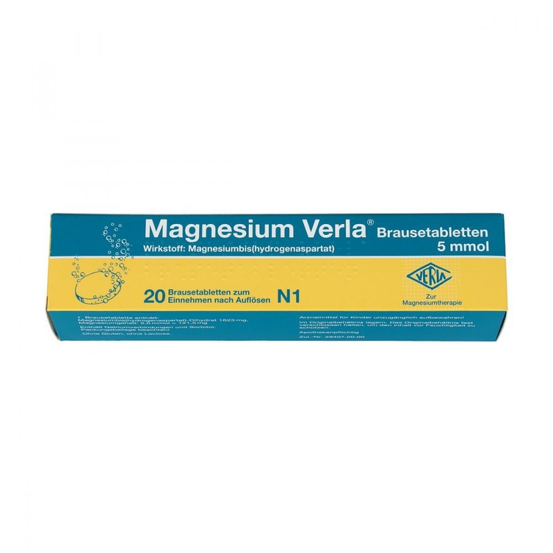 MAGNESIUM VERLA Effervescent Tablets Pack of 20