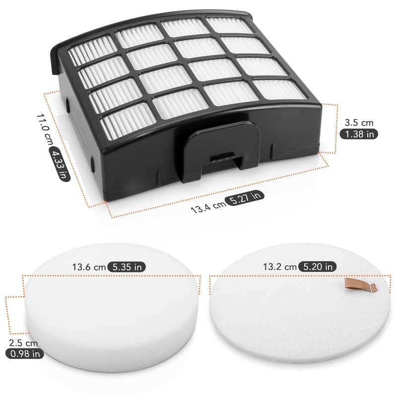 AZ2002 Filters Replacement for Shark Vertex Powered Lift-Away Upright Vacuum