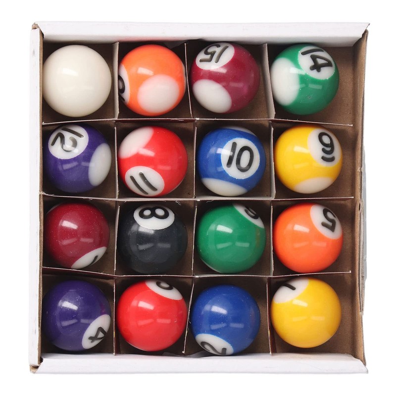 LBEC Mini Pool Balls , Portable Mini Pool Ball 25mm