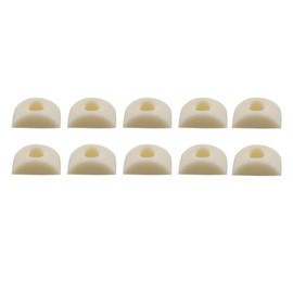 10 Pcs Half Moon Nuts, M6 Nylon Furniture Connector Nuts Crescent Nuts Spacer Washer for Bed Cabinet Chair Wardrobe