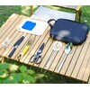 Lafuntar camping cooking set,camping utensils set,10 Pcs camping cooking equipment,