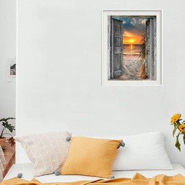 4 Pack Diamond Painting Kits for Adults, BetterJonny 5D Diamond Art Kits Full Drill Beach Diamond Painting Kit Full Drill Diamond Dots for Home Wall Decor 12x16 inch…