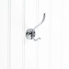 Unbranded Wall Mount Hat Coat Rope Hook Bathroom Towel Holder