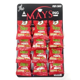 Big D Birds-eye Chilli Flavoured Nuts Peanuts on The AMaysing Pub Card - 12 x 50g Packs