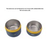 Bento Lunch Box Round with Lid Bag Leakage Proof Stainless