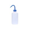 WaysideLab Color Coded LDPE Narrow Mouth Wash Bottle (125ml -