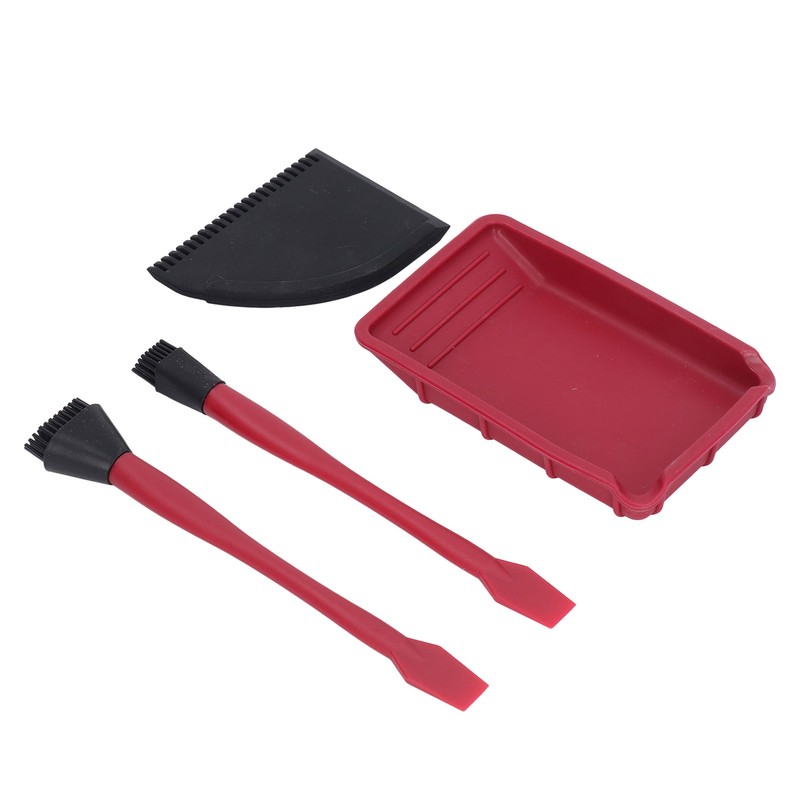 Complete Silicone Glue Kit Wood Glue Up Brushes Tray Comb