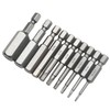 10pcs Screwdriver Bits Set, for Socket Cap Button Head, Magnetic