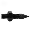 Flushbay 4-Pack Speaker Spikes M8 Black Audio Speaker Insulator Carbon