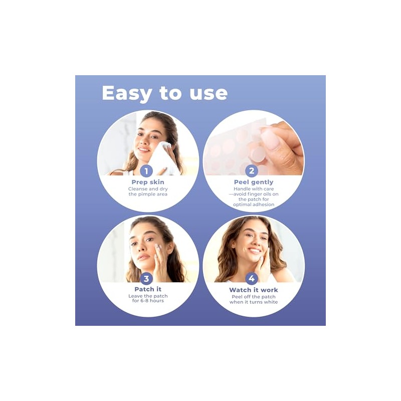 KEYCONCEPTS Patchrx Parches De Espinillas Para La Cara (240 Parches),