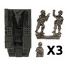 Flames of War American M4 81mm Armored Mortar Platoon (x3)