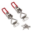 HLGHLG Heavy Duty Toggle Clamp Latch 220LB (100kg) Holding Capacity,