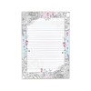 Writing Paper Set with 2 Writing Pads for Girls Kids