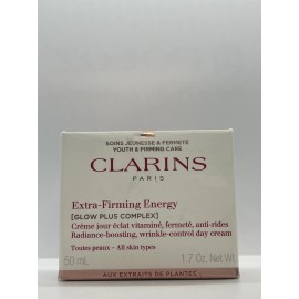 Clarins Extra Firming Energy Glow Plus Complex Day Cream 1.7 oz NIB