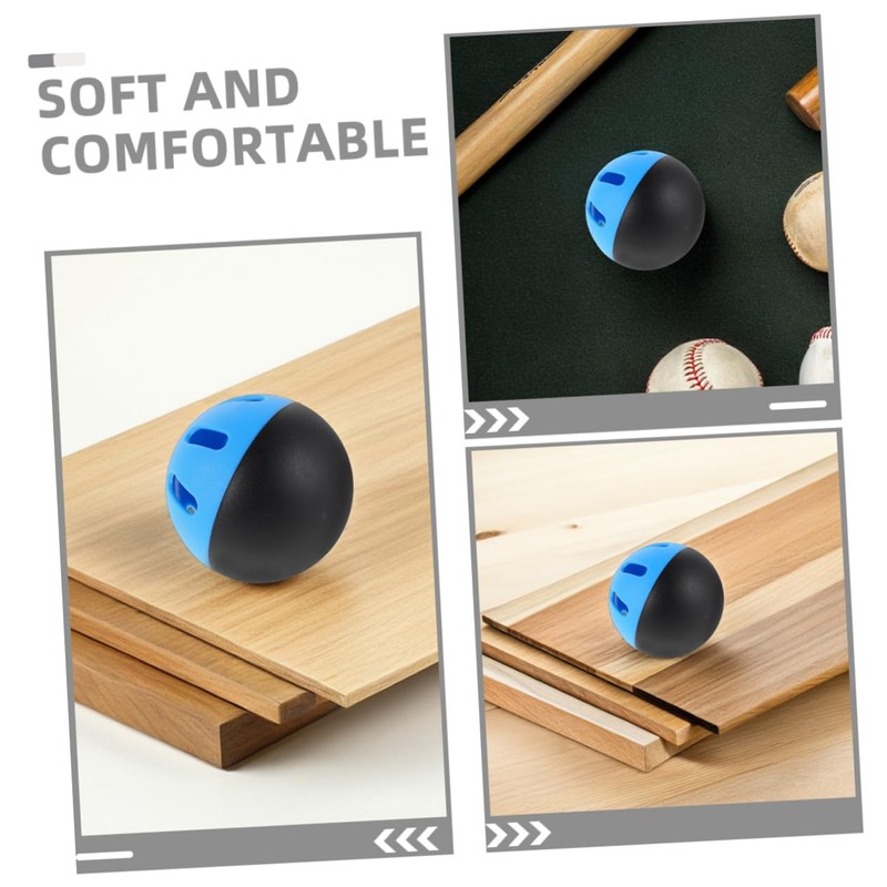 OHPHCALL 4pcs Practice Baseball Baseball Soft Softballs Batting and Throwing
