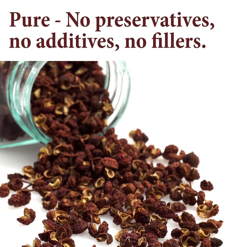 The Spice Way Szechuan Peppercorns - (4 oz) premium sichuan