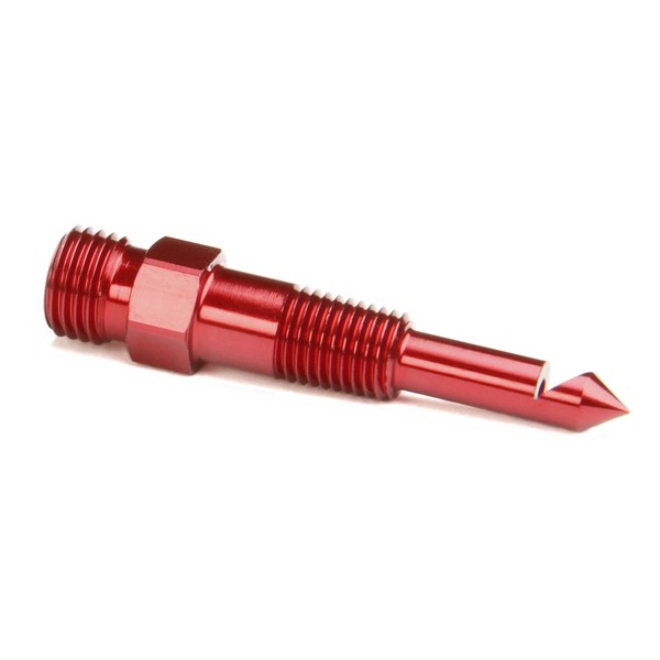 NOS 13502 Red Anodized Aluminum Fan Spray Nozzle