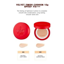 Base de maquillaje en cushion Missha Velvet Finish - 15g