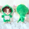 niannyyhouse 20cm Doll Clothes for Plush Toy, Coveralls + Shoes,