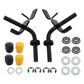 LiGuVCY Steering Spindle Kit GY22251BLE GY22252BLE, LH/RH Front Axle Steering Spindle Pair Replacement for John Deere LA, D, X Series Lawn Garden Tractors