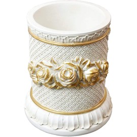 Royal Arden 25822 Pen Holder, Accessory Case, Antique Rose, 3.0 x 3.0 x 4.3 inches (7.5 x 7.5 x 11 cm)