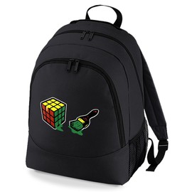 Rubix Cheat- Funny Retro Toy Puzzle Spoof- Unisex Backpack