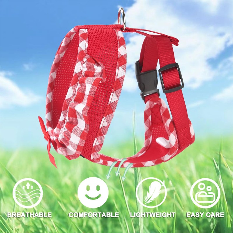 SuperBuddy Upgraded Soft Mesh Dog Harness, Super Breathable Lightweight Pet