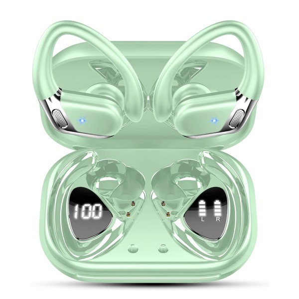 Bluetooth Kopfhörer Sport, Kopfhörer Kabellos Bluetooth 5.4 mit 4 ENC