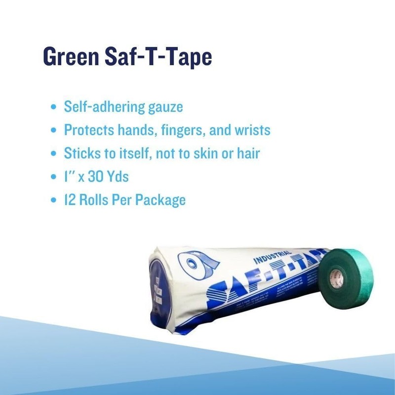 SAF-T-TAPE Sticks to Itself 1 Inch x 30 yards 12