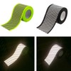 High Visibility Reflective Fabric Stripe Webbing Ribbon Sew On for