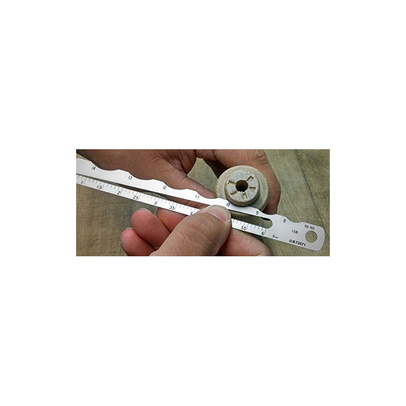 Shinwa 73571 Diameter & Radius Gauge by tyzacktools