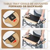 Walker Tray Table with Non-Slip Mat, Tray for Walkers for