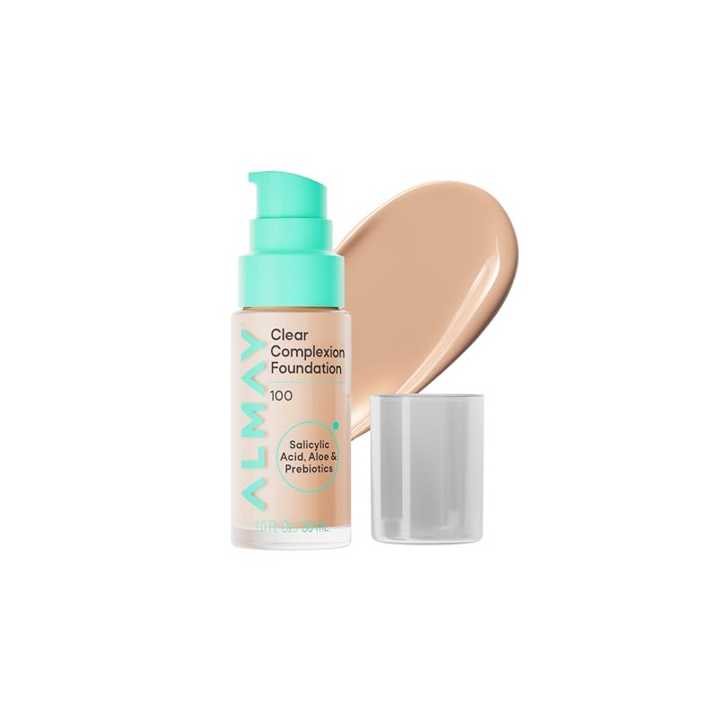 Base de maquillaje Almay Clear Complexion tono 100