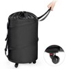 Bukere Laundry Hamper with Wheels, Extra Large 3 in 1