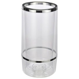 Bottle Cooler Double-Walled Plastic Height 23cm