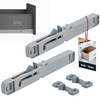 KOTARBAU® Box Slim Drawers Loss for Drawer Runners & Roller
