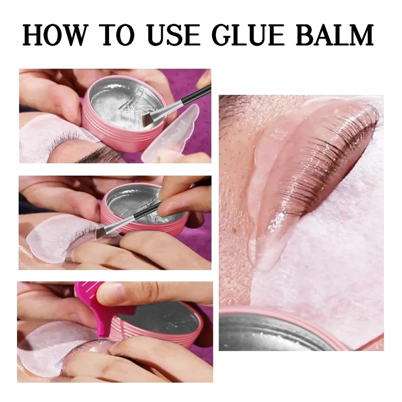 Libeauty Lash Lift Glue Balm Lash Lift Adhesive Strong Sticky