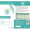 VITARAGNA Magnesium L-lactate powder, magnesium salt with L-lactic acid, 180