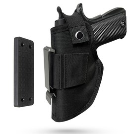 Sgreatiny Magnetic Gun Mount Holster for Car,Truck,Desk,Safe,Wall.Gun Holder,Gun Magnet for Vehicle,Fits Glock,M&P Shield Pistols.Right/Left-Handed for Men/Women.