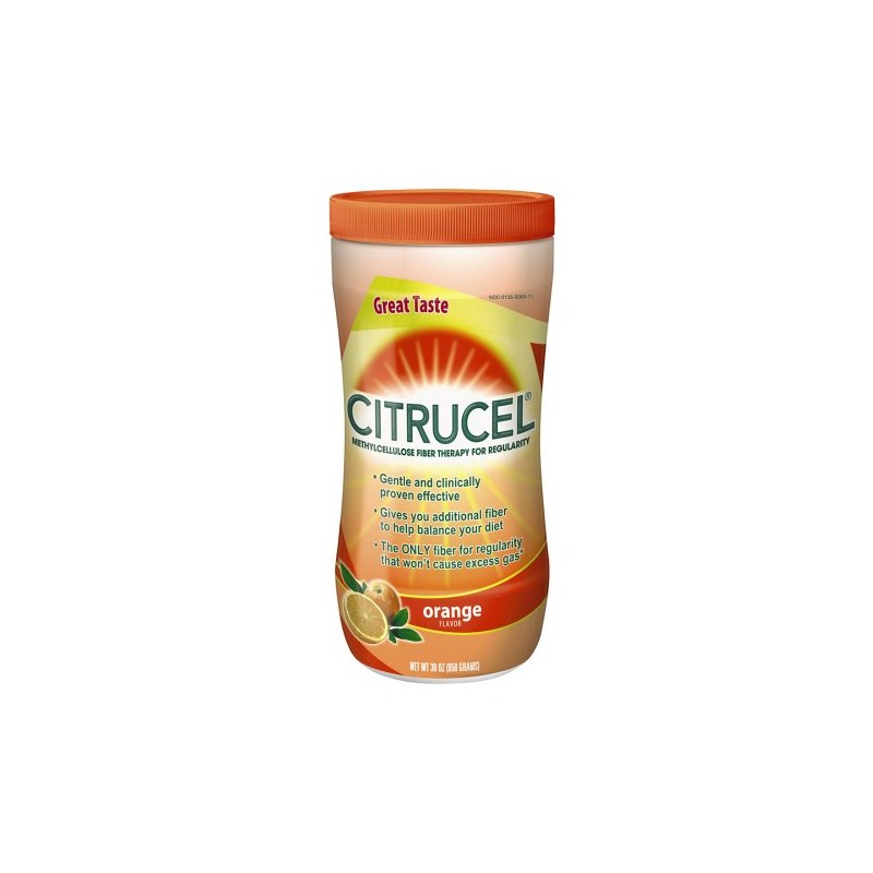 Citrucel Orange Laxative, 30 oz