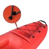 Coret 10pcs Deck Rope C Buckle Kayak Handle Buckle Pad