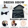 HISUNBEN Men's Solid Color Pre-tied Bow Tie Adjustable Tuxedo Two