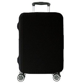 Highly Elastic Travel Suitcase Cover Protective Cover Suitcase Cover Suitcase Cover Suitcase Cover Black with Pattern L Large 27 - 30 Inches [083], black