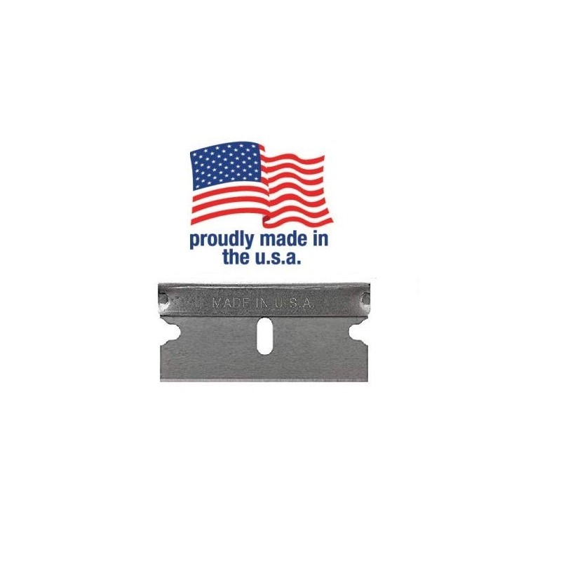 FitAll 20 Pack Single Edge Razor Blades - Made in